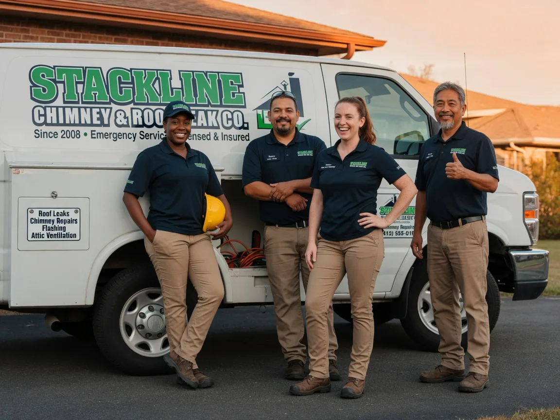 Chimney flashing repair company in Bakersfield, VT